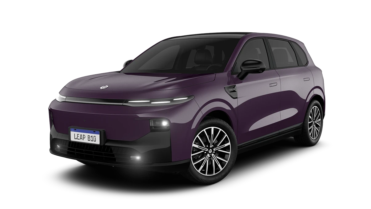 B10 Eletrico Roxo Aurora Interior Preto